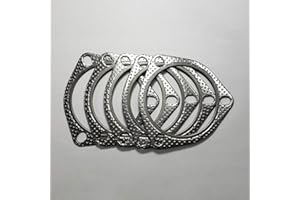 TICON 3.5" 3 Bolt MLSG High Temp Exhaust Gasket w/SS Fire Ring (Qty 5)