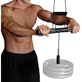 GD Hanging Wrist Roller Forearm Strengthener Grip Strength Trainer | Arm blaster, Forearm workout Machine, hand strengthening devices exerciser, arm wrestling training equipment, Hand Gripper