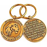 Inspirational Keychain Gifts for Men Women Boys & Girls - Keyring Lucky Charms for Graduation Baptism Birthday Christmas