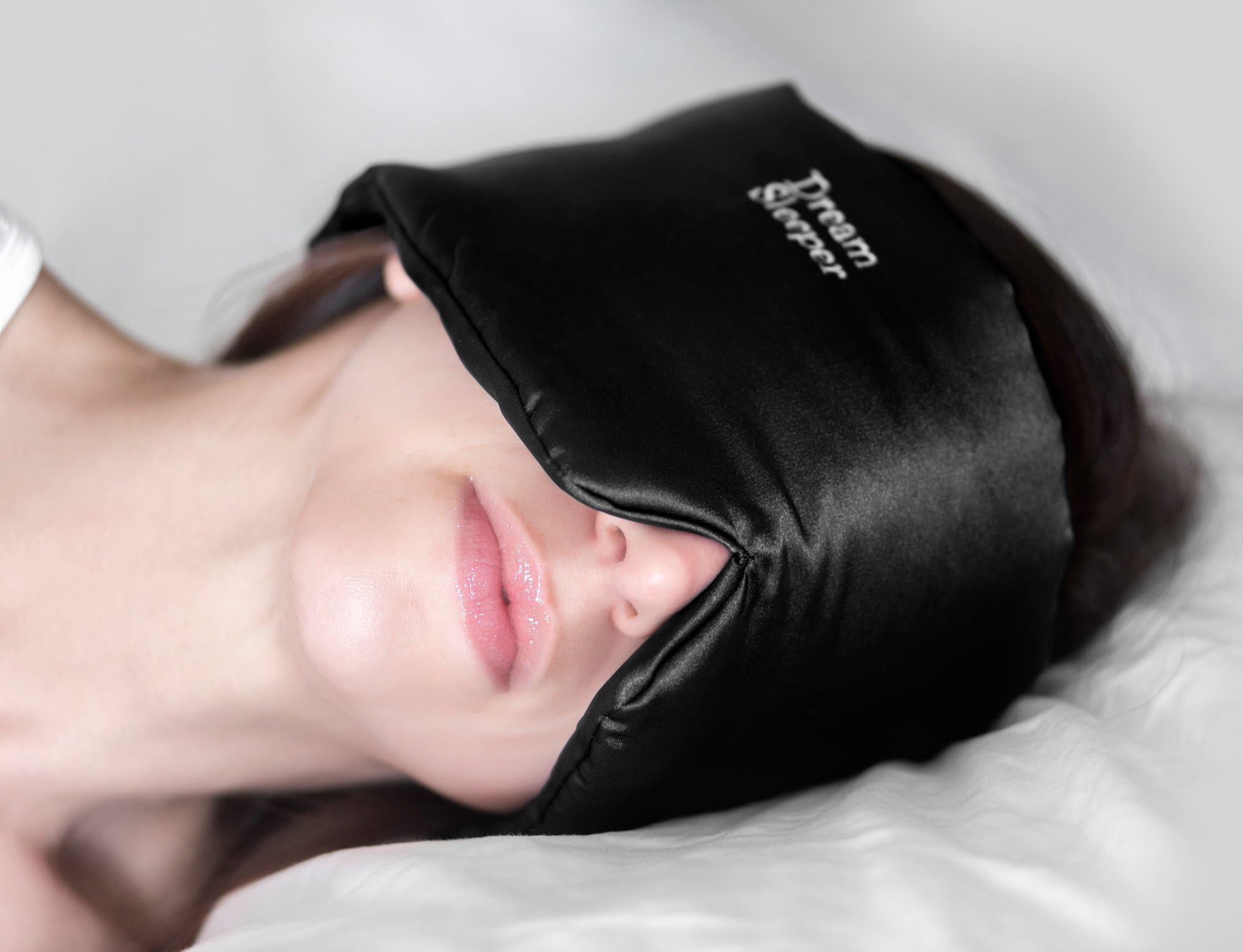 Complete Darkness. Total Black Out Sleep Mask Will Block Out 100% of All Light. Master Your Sleep. If You Lose It We Will Replace It for Free.