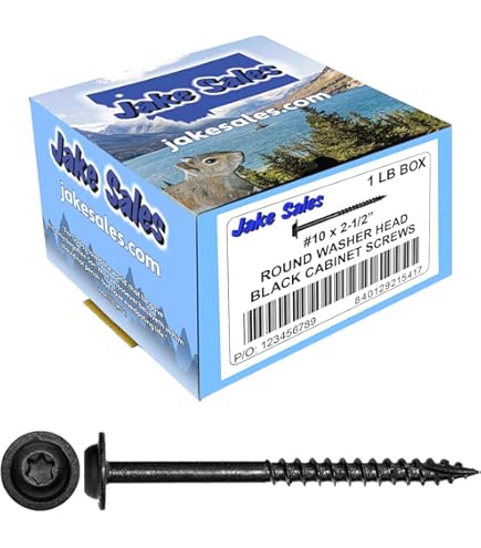 501 Viti Per Legno Everbilt #9 X 2-1/2″ – Testa Piatta Star Drive – Per Esterni ACQ