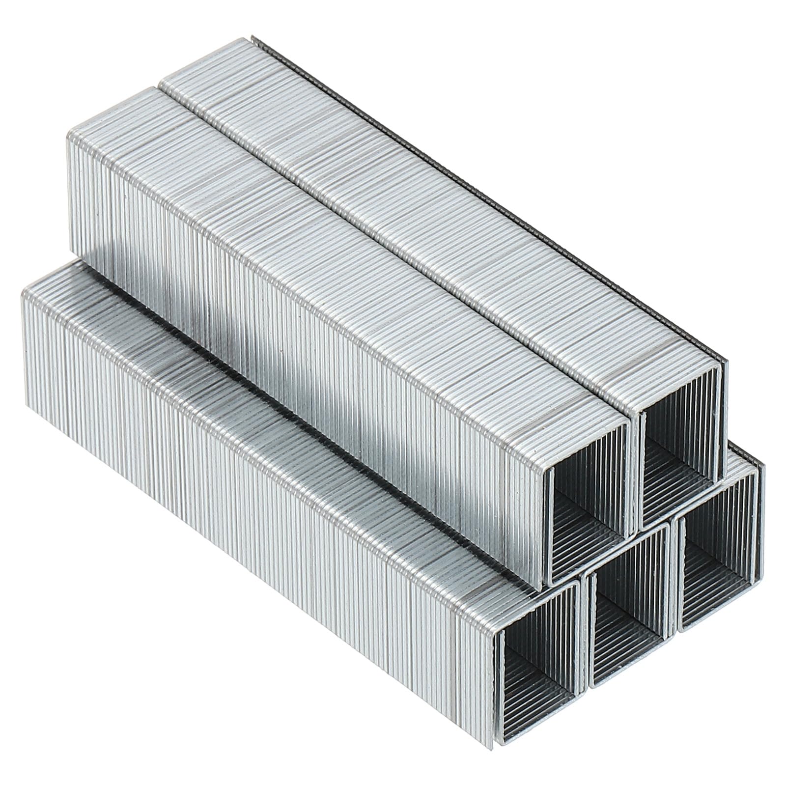 M&G 23/17 Heavy Duty Staples for Stapler, 5000pcs(1000pcs Per Box) Staples 140 Sheets Capacity for Standard Stapler Smooth Stapling for Home Office Supplies, Silver