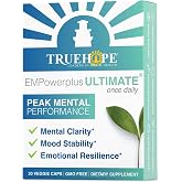 Truehope EMPowerplus Ultimate Daily Brain, Focus &amp; Mood Supplement 30 Count | Once-daily 36-in-1 micronutrient complex engineered for rapid cellular absorption, calm focus, mood balance &amp; steady energy.