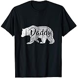 Camping and Glamping TeesMen's Daddy Bear T-Shirt Awesome Camping T-shirt T-ShirtOEKO-TEX STANDARD 100