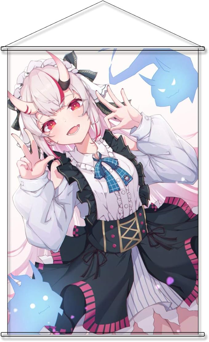 Amazon Co Jp タペストリー Hololive なきり 百鬼あやめ なきりあやめ Nakiri Ayame ポスター アニメ 漫画 可愛い おしゃれ 萌え 個性ギフト 二次元 壁掛け装飾 部屋 壁アート ホビー 通販