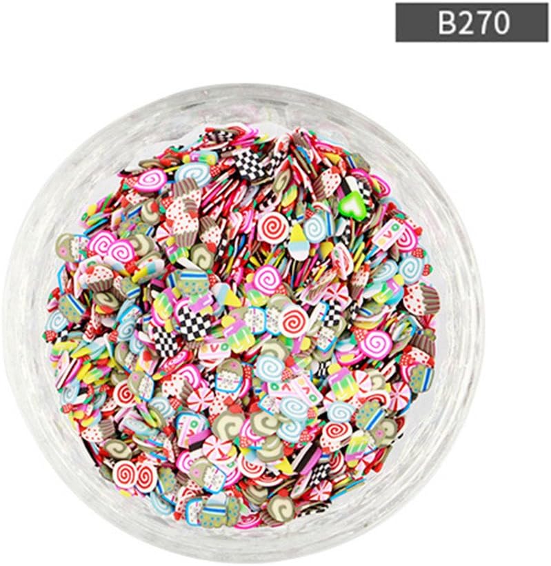 Little Story 12 Colors Nail Art Tips Stickers 3D Glitter Sequins Manicure DIY, Quick Nail Extension Starter Manicure Nail Polish, The Most Suitable Gift
