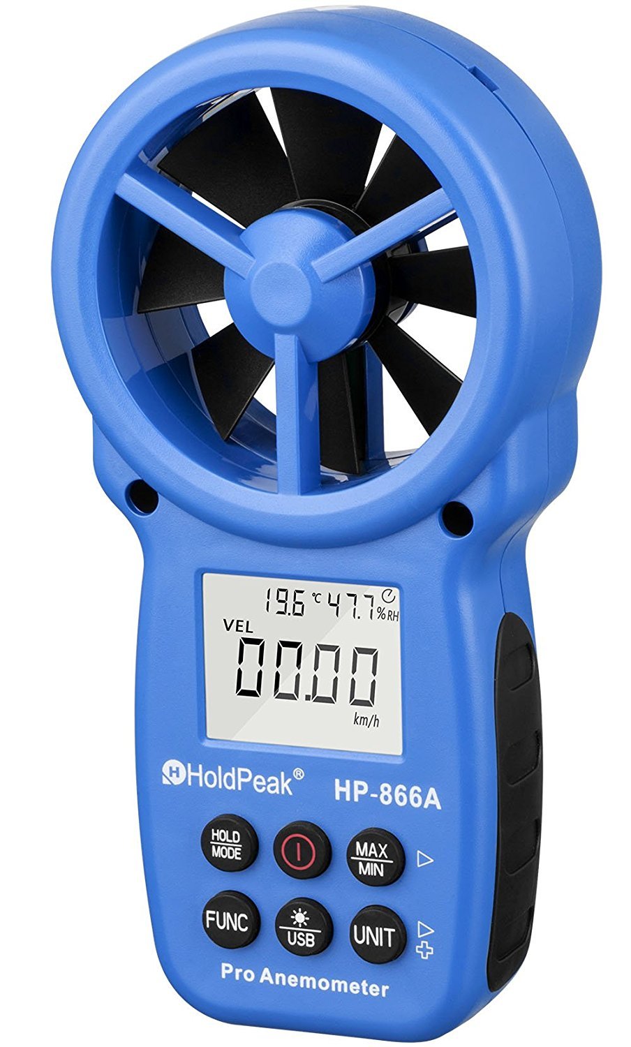 Weather Stations Digital Anemometer Handheld USB Wind Speed Meter Wind