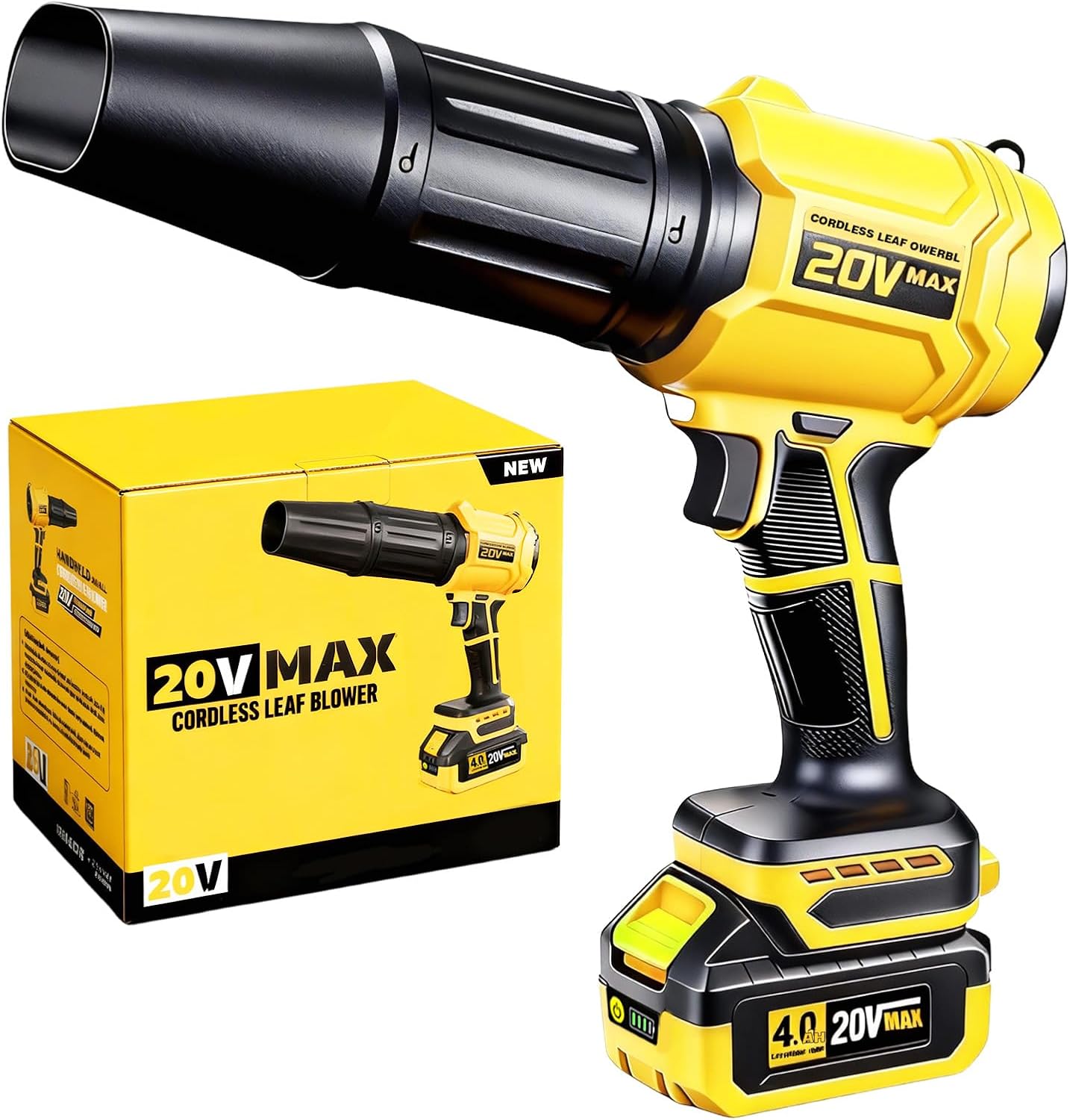 DEWALT 20V MAX Blower, 100 CFM Airflow, Variable Speed Switch, Includes Trigger Lock, Bare Tool Only (DCE100B) - Performance Analysis