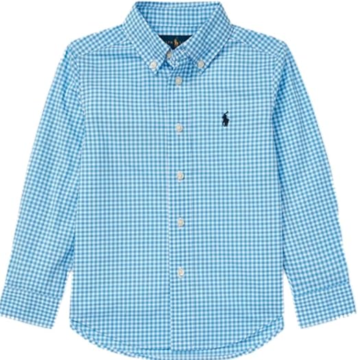 Polo Ralph Lauren Toddler Boy's Gingham Cotton Poplin Shirt