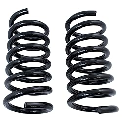 TRQ Rear Suspension Coil Spring Pair Set for