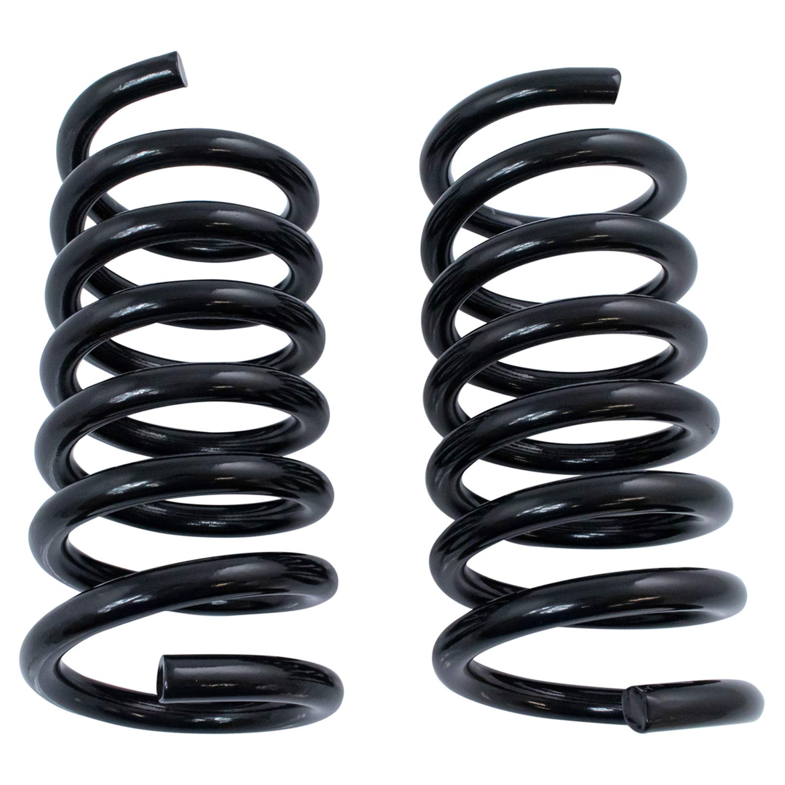 TRQ Rear Suspension Coil Spring Pair Set for