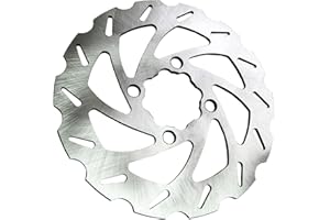 Vanlison Rear Brake Disc Rotor 200MM Compatible with Yamaha ATV Yamaha Raptor 700 700R YFM700R 2006-2023 YFZ450 2006-2013 YFZ450R 2009-2023 YFZ450X 2010-2011 Repl.# 1S3-2582W-20-00,1PE-F582W-00-00