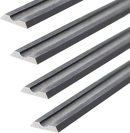 4 Lames De Rabot Carbure 82 X 5 5 X 1 1 Mm Pour Bosch Hobel Pho 300 Pho 3 82 Gho 18 V Pho 35 82 C Amazon Fr Bricolage
