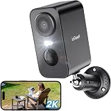 ieGeek No Subscription Fee 2K Wireless Security Camera Outdoor Battery CCTV