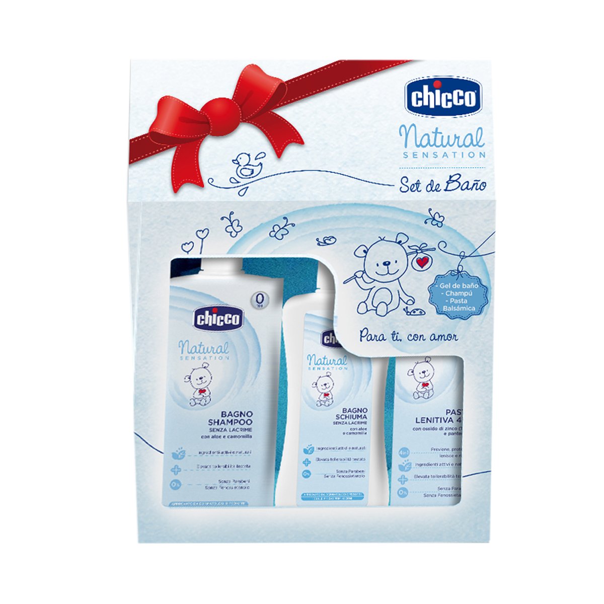 Chicco Natural Sensation โ Toiletry Set Bath Set