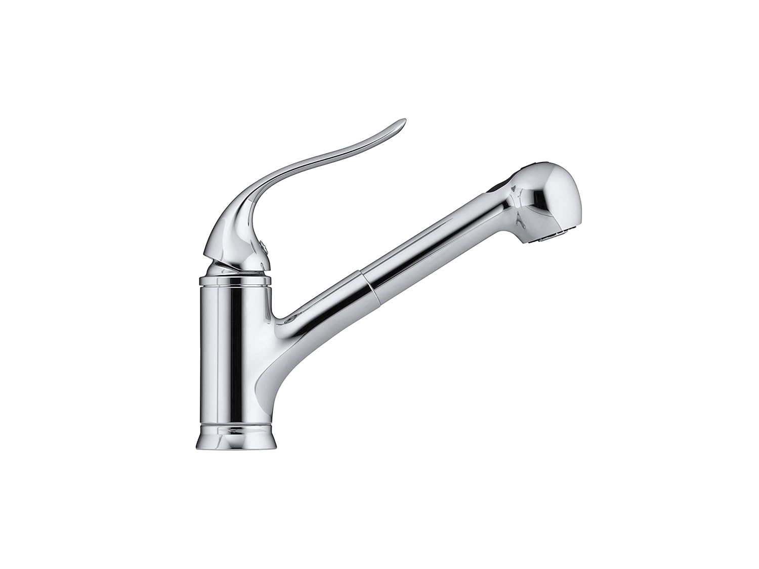 KOHLER K-15160-96 Coralais Single Control Pullout Spray Kitchen Sink