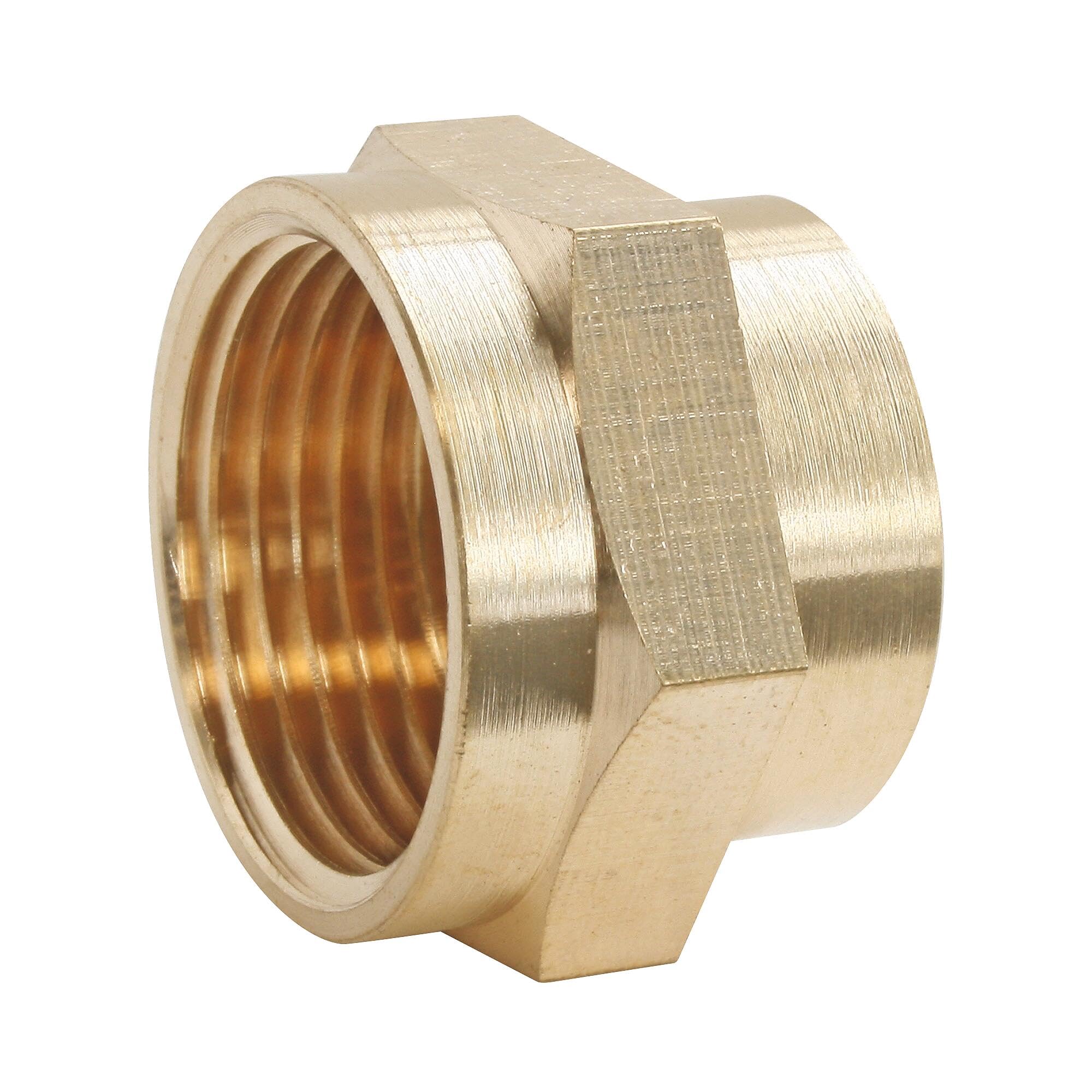 SOMATHERM FOR YOU //4360-26-15 Manchon laiton réduit Reduced Brass Sleeve Female 26/34-15/21, Gray, Double Femelle 26/34-15/21-unité