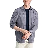 Haggar Men's Long Sleeve Print Cotton Shirt