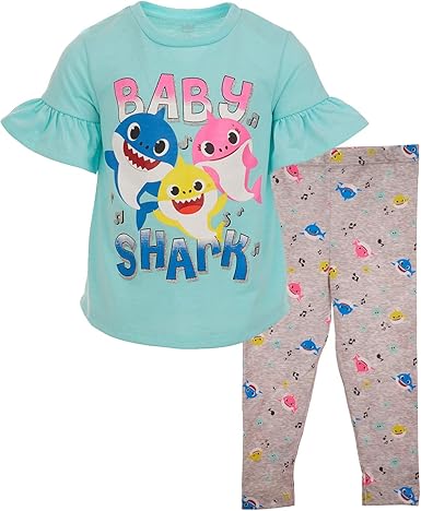 baby shark leggings