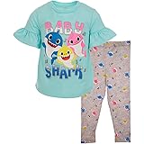 baby shark ruffle pants