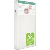 Newton Baby Crib Mattress &amp; Toddler Bed, Breathable &amp; Washable - White | Baby Crib Mattress, Breathable, Washable Core &amp; Cover, All-Stages, 5.5" Thick, Reduces Suffocation Risk, GREENGUARD Gold