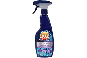 303 Products Graphene Detailer Spray, Enhances Gloss & Protection on Existing Coating, Sealants & Waxes, UV Protectant, Drying Aid, Add Ceramic Graphene Protection, Waterless Car Detailing Spray, 16oz
