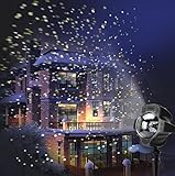 LED Schneeflocken-Strahler Outdoor - Wasserdichte Winter-Projektion Für Garten & Weihnachtsdekoration