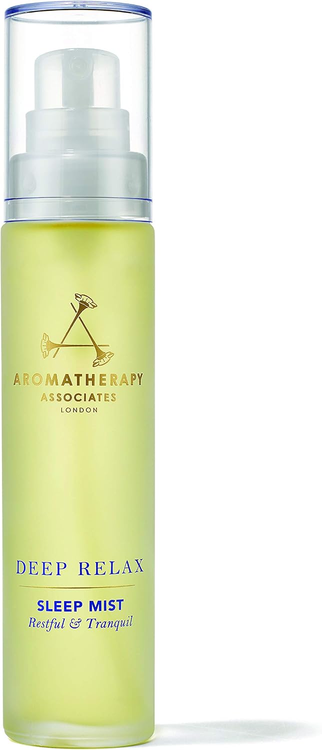 Aromatherapy Associates Deep Relax Sleep Mist, 50 ml. Our Highly Efficacious, Hand-Crafted Blend Includes Grounding Vetiver, Soothing Camomile and Relaxing Sandalwood Pure Essential Oils - Image 4