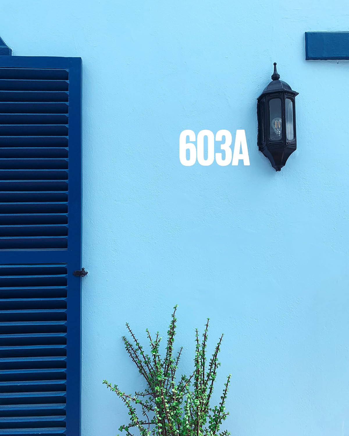 5 Inch Letter Stickers, 122 Pieces Self Adhesive Alphabet Number Sticker for Mailbox, Door, Truck and Outdoor, Waterproof Sticky Vinyl Symbol Stickers for DIY(12 Sheet White)