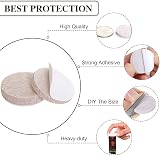 Yelanon Felt Furniture Pads 278 Pcs Self Adhesive Beige Protect Floors view 3