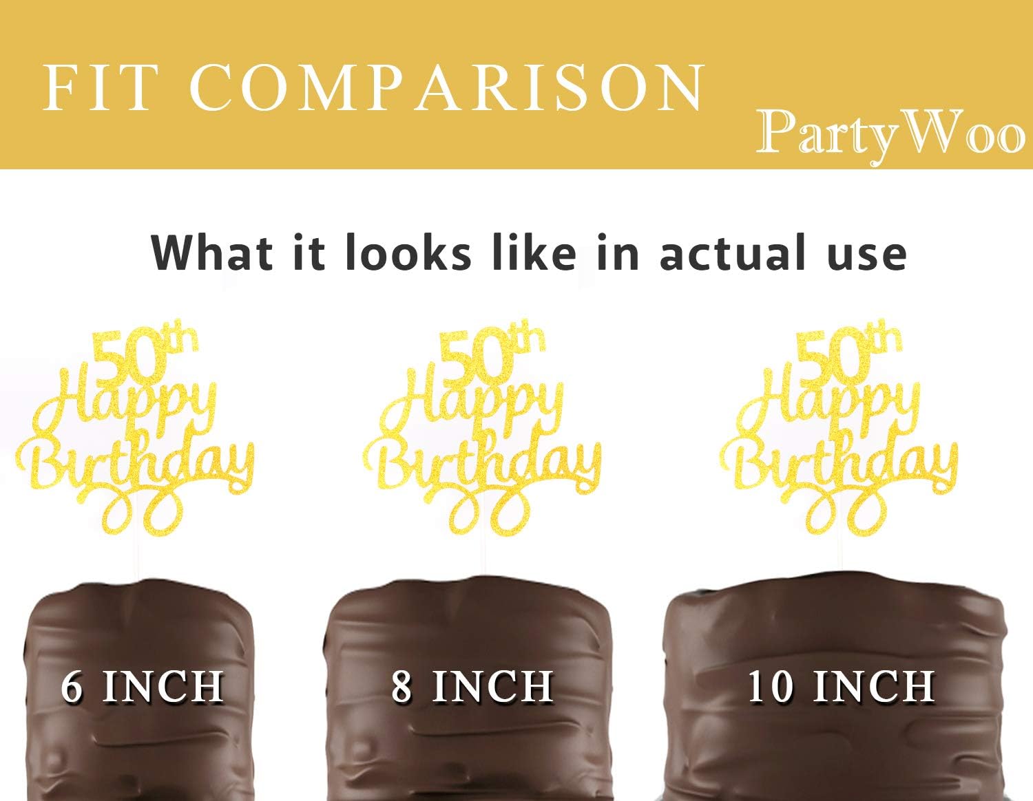 9 Centrotavola Per 50° Compleanno, Decorazione Per 50° Compleanno