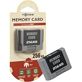 Tomee 256KB Memory Pak for Nintendo 64 &ndash; N64 Memory Card | Controller Pak, Retro Gaming Accessory for Game Saves and Storage