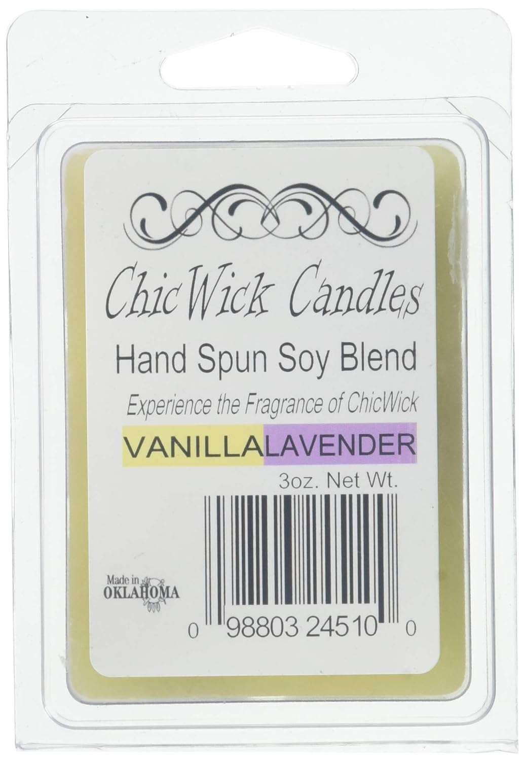 ChicWick Candles 3Pack Vanilla Lavender Soy