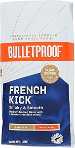 BULLETPROOF French Kick Whole Bean Coffee, 12 OZ
