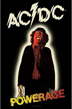 Amazon Com Ac Dc Poster Flag Powerage Furniture Decor