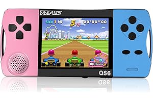 SNONBROS Handheld Video Games for Kids, Preloaded 216 Classic Retro Games, Portable Arcade Game Console with 3.2" Screen and Rechargeable Battery, Kids Electronic Game for Boys Girls Ages 8-12