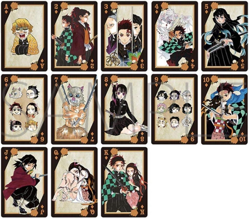 Amazon ジャンプフェスタ 鬼滅の刃 トランプ 原作柄 グッズ アニメ 萌えグッズ 通販