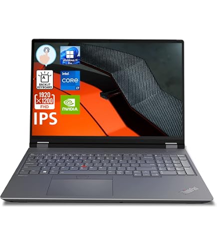 Amazon.com: Lenovo ThinkPad P16 Intel Core i7-12800HX, 16C, 16.0