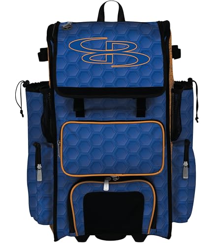 Amazon.com : Boombah Rolling Superpack Baseball/Softball Gear Bag