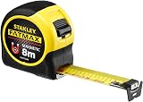 Stanley FatMax 8m Magnetic Tape Measure with Blade Armor