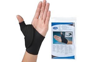Comfort Cool Thumb CMC Abduction Splint, Medium, Left, Black
