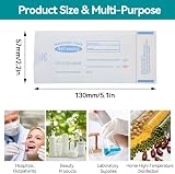 Uadme 200Pcs Self Sealing Sterilization Pouches 57x130mm Autoclave Bags view 5