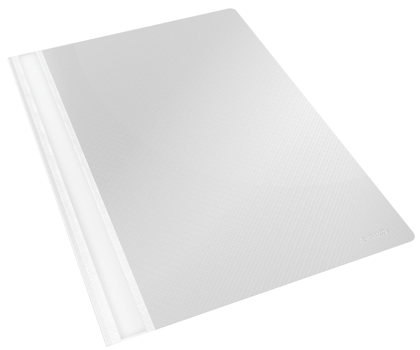 Esselte A4 Plastic Report Files, Pack of 25, 160 Sheet Capacity, VIVIDA White, VIVIDA Range, 15382