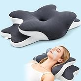 Cervical Pillow for Side Sleepers,Memory Foam Pillows for Neck and Shoulder Pain,Deep Sleep Pillows for Back Pain Sleeper, Dreamers Relief,Slumber,Stomach,Snoring Pillow (Almohadas Ortopédicas)