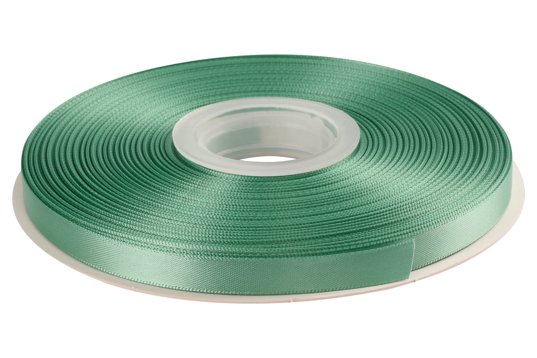 AVANAVA 9mm Wide Double Face Satin Ribbon - 45 Meters (564-Biscay Green)