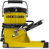 G.Gun Grease Gun - Fast &amp; Easy Greasing. 10,000psi Output. Hands Free Foot Operation &amp; Pressure Relief Valve. Mess &amp; Waste Free, with G.Coupler &amp; 2m Hydraulic Hose. Heavy Duty Industrial Strength