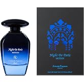 L'ORIENTALE FRAGRANCES Night De Paris in Motion 100ml / 3.3oz - Oil-Based Perfumes for Women &amp; Men, Unisex Amber Vanilla Eau de Parfum w/Bergamot - Long-Lasting Up to 24 Hours, Ideal for All Seasons