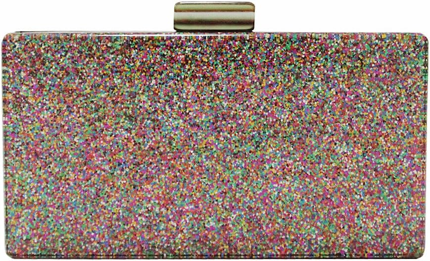 New Wallet Fashion Women Acrylic Handbags Colorful Sequin Party Bags Luxury Evening Bag Casual Clutch