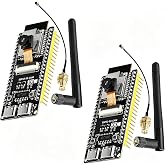 ESP32-S3-CAM Development Board with OV3660 Camera +Antenna, 16MB Flash 8MB PSRAM ESP32-S3 N16R8 Module with Dual USB-C WiFi BT MCU Microcontroller for IoT, MicroPython,DIY Projects and AI Project