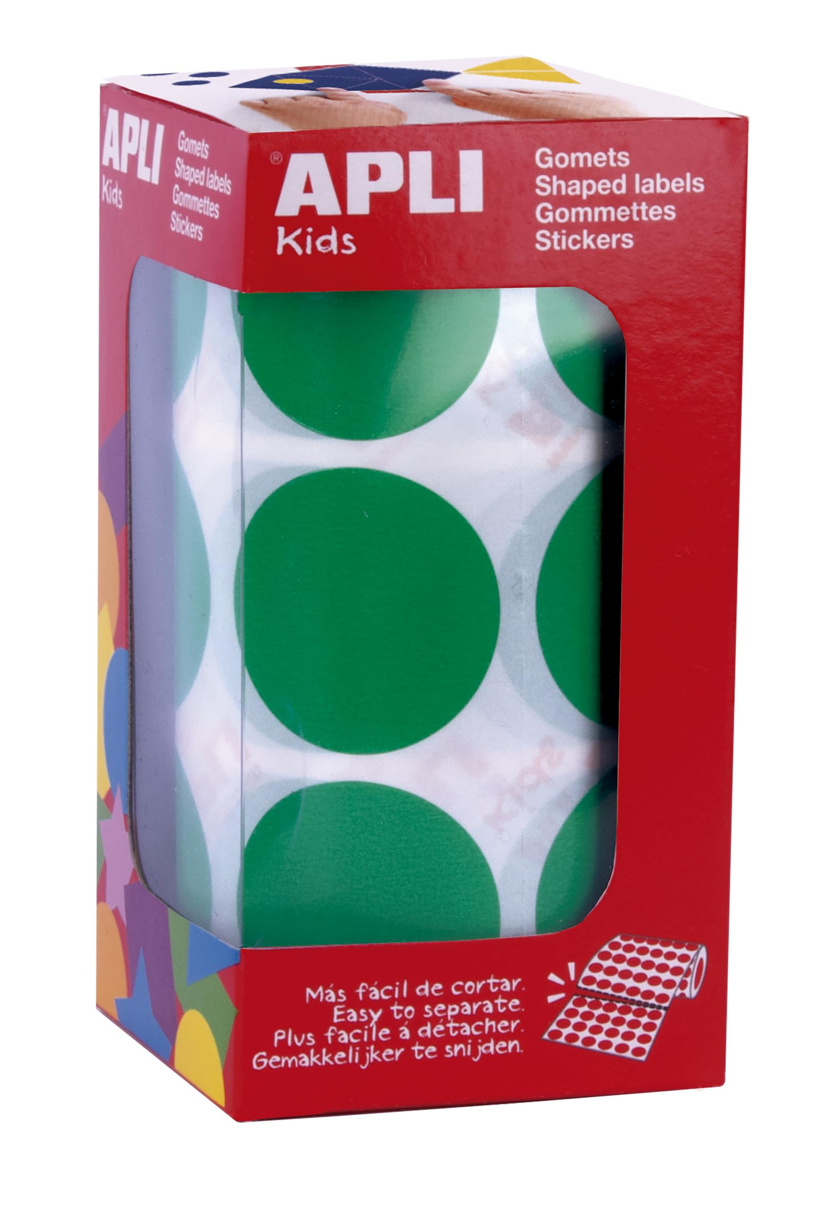 APLI Kids 17862 - Giant Round Green Gomets XL diameter 833 mm